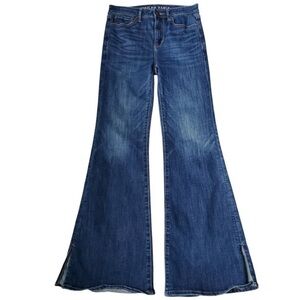 American Eagle Outfitters Blue Flare Jeans